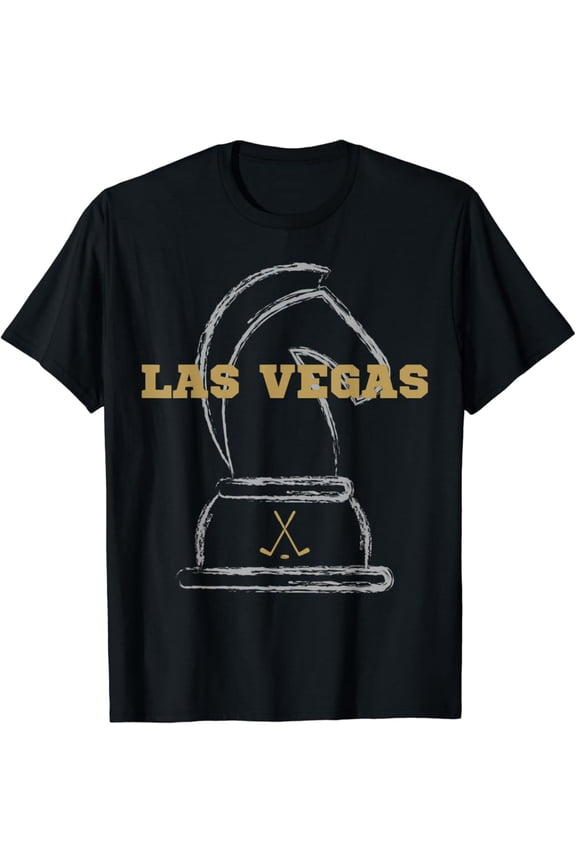 Las Vegas Ice Hockey Sports Team Golden Athletic T-Shirt All Size S-5Xl
