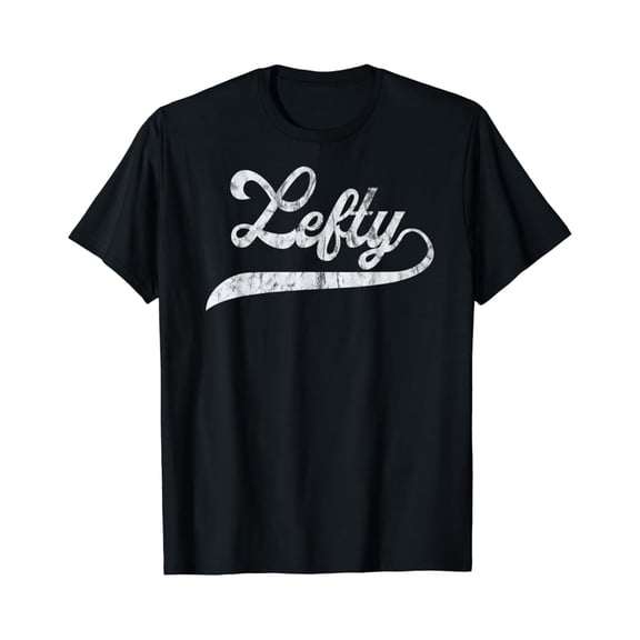Simple Fit Lefty Left Handed Proud Woman Men Retro Softball Retro T-Shirt All Size S-5Xl