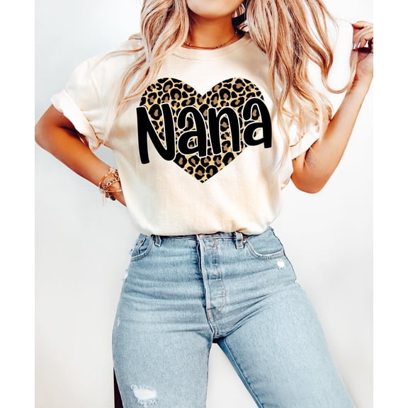 Simple Fit Leopard Nana Shirt, Leopard Nana T-Shirt, Mothers Day Shirt, Mothers Day Gift, Mothers Day T Shirt, Nana Life Shirt, Cheetah Nana T-Shirt