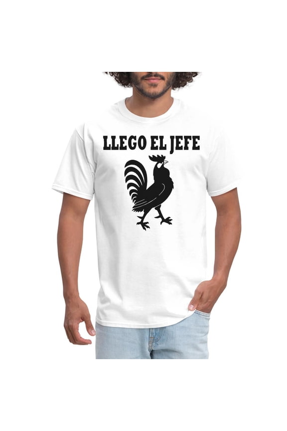 Simple Fit Llego El Jefe Rooster Men'S T-Shirt