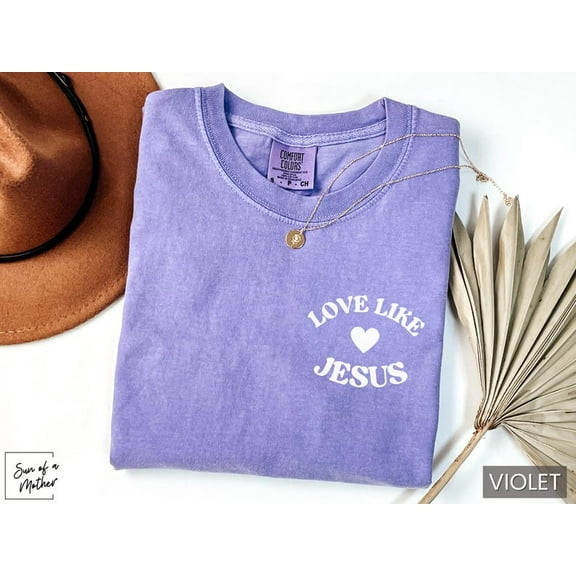 Simple Fit Love Like Shirt Tee Trendy Christian Tshirt Christianity T-Shirt Christian Merch Religious Apparel T Shirt