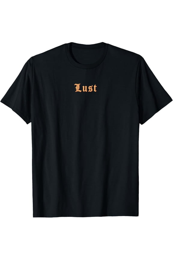 Lust Sin Aesthetic Soft Grunge Goth Gothic Punk Sinner Egirl T-Shirt Gift For Him/Her
