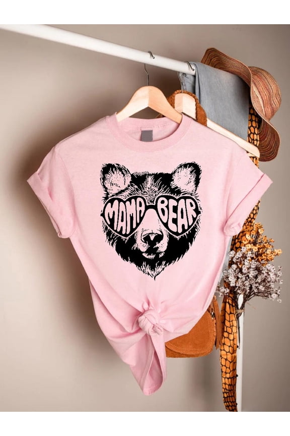 Mama Bear Shirt, Cute Mama Bear Tshirt, Momma Bear Shirt, Mama Bear Gift, New Mom Tshirt, Mothers Day Shirt, Mother's Day Gift, Gift For Mom All Size S-5XL