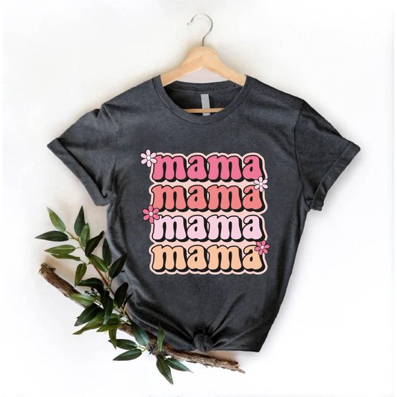 Simple Fit Mama Shirt, Mama Floral Shirt, Mama Gift, Retro Mama Shirt, Mothers Day Shirt, Blessed Mama Shirt, Groovy Mama Shirt, Mom Life Shirt All Size S-5XL