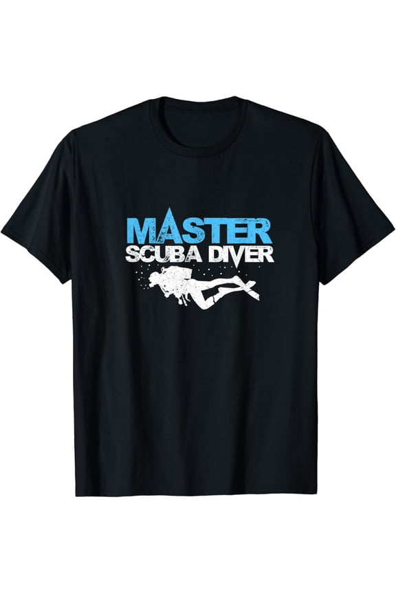Master Scuba Diver Deep-See Diving Sport Gift T-Shirt All Size S-5XL