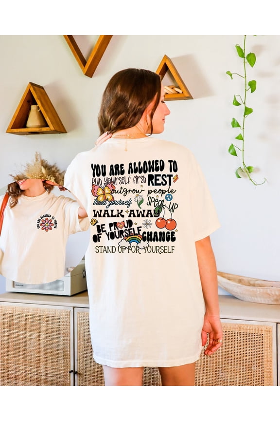 Mental Heath T-Shirt, Awareness Shirt, Motivational Quotes, Shirts That Saying, Inspirational Woman Clothing, Gifts For Her All Size S-5Xl