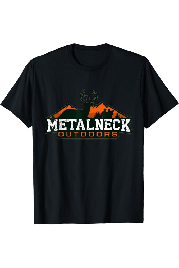 Metalneck Outdoors Mountain Logo T-Shirt Gift For Him/Her