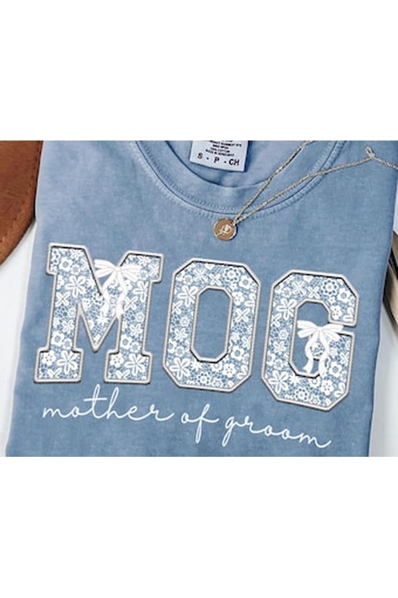 Mother of the Bride Groom Shirt, Bridal Party Getting Ready Outfit, Gift From Daughter Son, coquette bow MOB Tshirt, MOG Tee