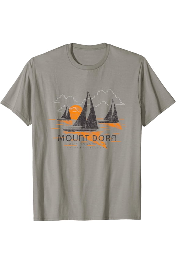 Mount Dora Florida Sailing Souvenir Mount Dora T-Shirt All Size S-5XL