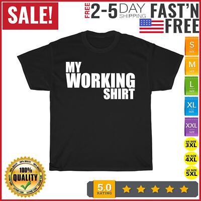 Simple Fit My Working Shirt Vintage T Shirt Men Fashion 2023 Women T Shirt Short All Size S-5XL