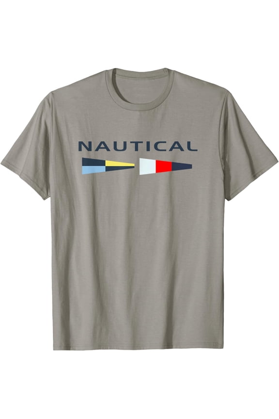 Nautical Maritime Flags Cool Men Women Boy Girl Sailboat T-Shirt All Size S-5XL