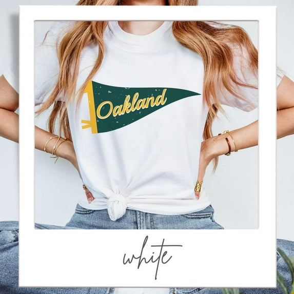 Simple Fit Oakland Baseball Vintage Shirt, Tshirt, A's Baseball T-shirt, Oakland Fan Gift, Baseball Pennant Tee, Ball Park Game Day