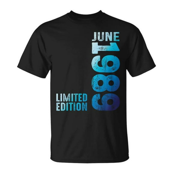 Simple Fit On June 1989 Year 1989 Retro 1989 Vintage 1989 Since 1989 Unisex T Shirt Gift For Him/Her
