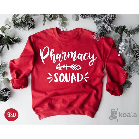 Simple Fit Pharmacy Squad Sweater, Pharmacy Tech Sweater, RX Certified Pharmacy Technician, Pharmacist Sweater, Pharmacy Student Sweater, Pharmacy Grad All Size S-5XL