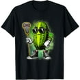 thumbnail image 1 of Simple Fit Pickle Playing Lacrosse Sports Trendy For Boys T-Shirt All Size S-5Xl, 1 of 5
