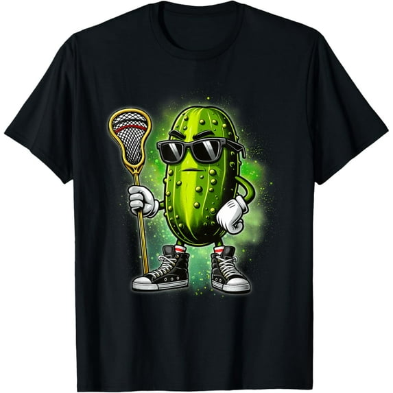 Simple Fit Pickle Playing Lacrosse Sports Trendy For Boys T-Shirt All Size S-5Xl