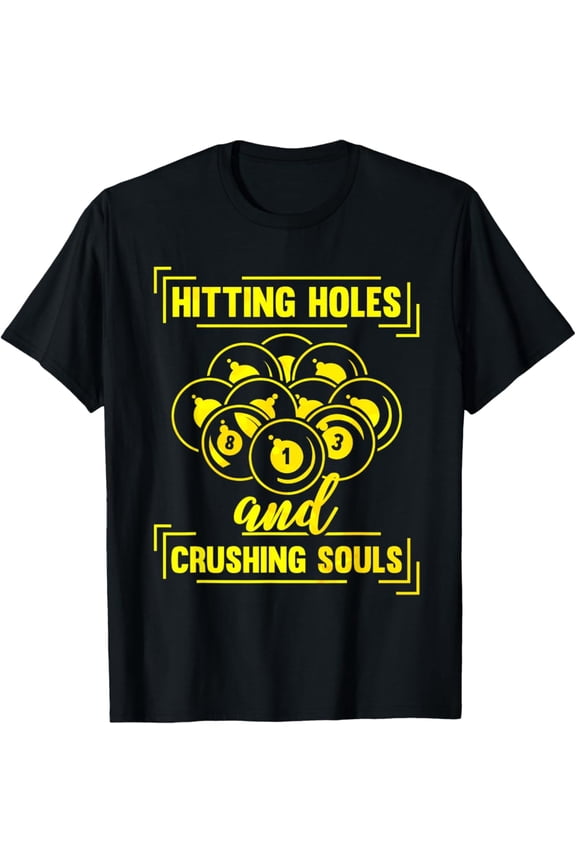 Pool Player Billiard Pool Billiards Cue T-Shirt All Size S-5Xl