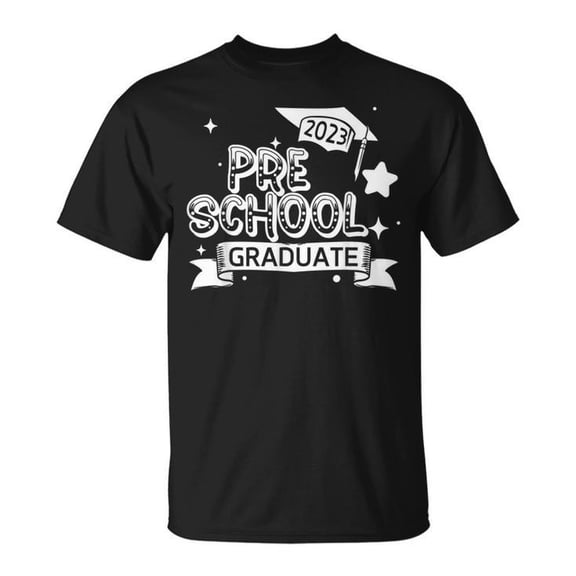 Simple Fit Proud Preschool Graduate 2023 School Prek Graduation Day Unisex T Shirt Gift For Him/Her