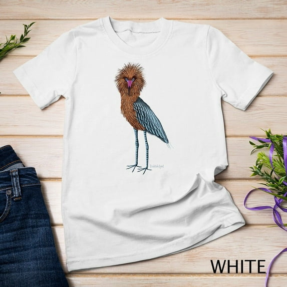 Simple Fit Reddish Egret Heron Art Birder Shirt Wildlife Bird Watching Unisex T-Shirt Gift For Him/Her Gift For Him/Her