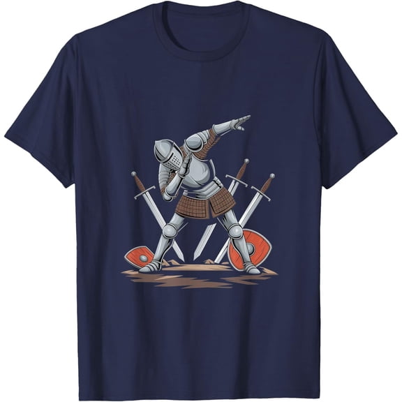 Simple Fit Ren Faire Dabbing Medieval Knight Renaissance T-Shirt Hoodie Gift For Him/Her