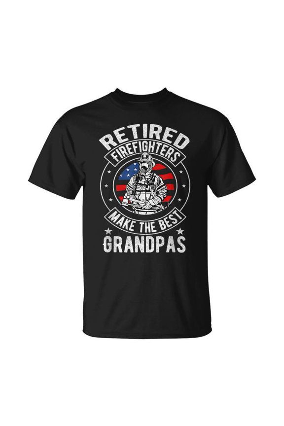 Retired Firefighter Grandpa T Fireman Retirement Gift Unisex T Shirt Gift For Him/Her