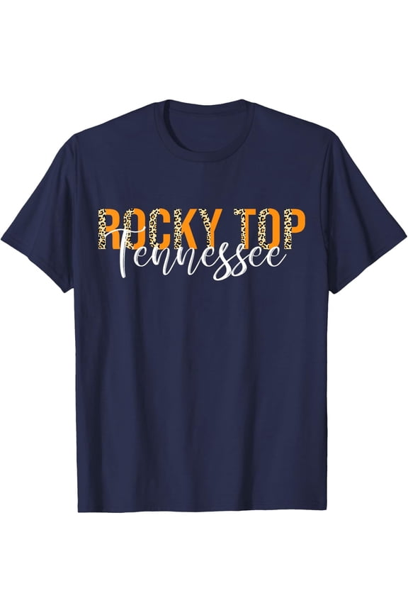 Rocky Top Tennessee Leopard T-Shirt All Size S-5Xl