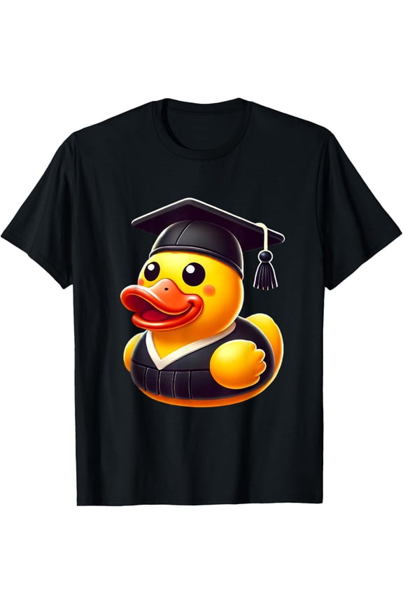 Rubber Duck Graduation Kindergarten Elementary High School T-Shirt