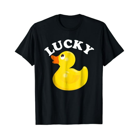 Simple Fit Rubber Duck T Shirt Lucky Duck Shirt