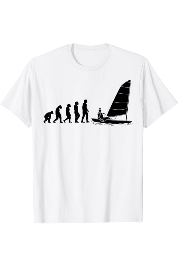Sailing Sailinger Evolution Sailing Sail Boats Sailing T-Shirt All Size S-5XL