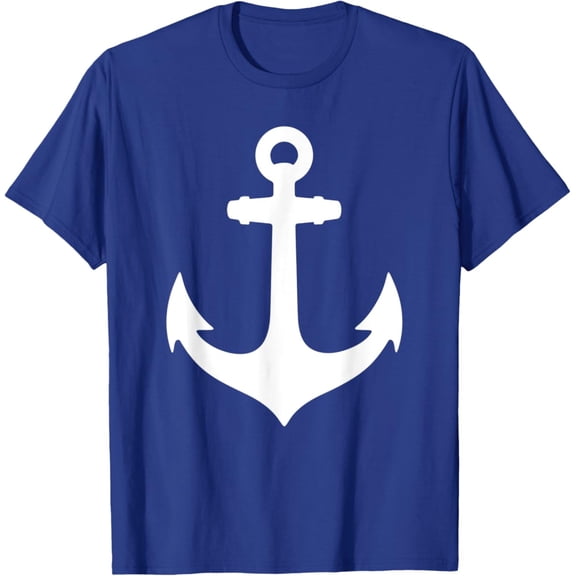 Simple Fit Sailor Costume Anchor Captain Sailing Men Women Children T-Shirt All Size S-5XL
