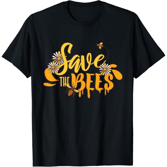 Simple Fit Save The Bees, Environmental Tee For Beekeepers & Activists T-Shirt