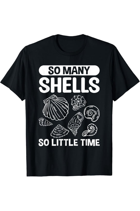 Sea Shell Collector Shelling & Seashell Collecting T-Shirt