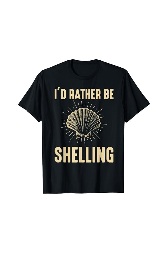 Sea Shell Lover Seashell Collector Shelling T-Shirt