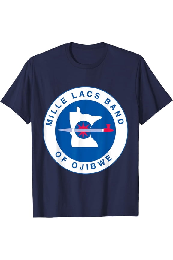 Seal Of Mille Lacs Band Of Ojibwe Indian Reservation Usa T-Shirt All Size S-5Xl