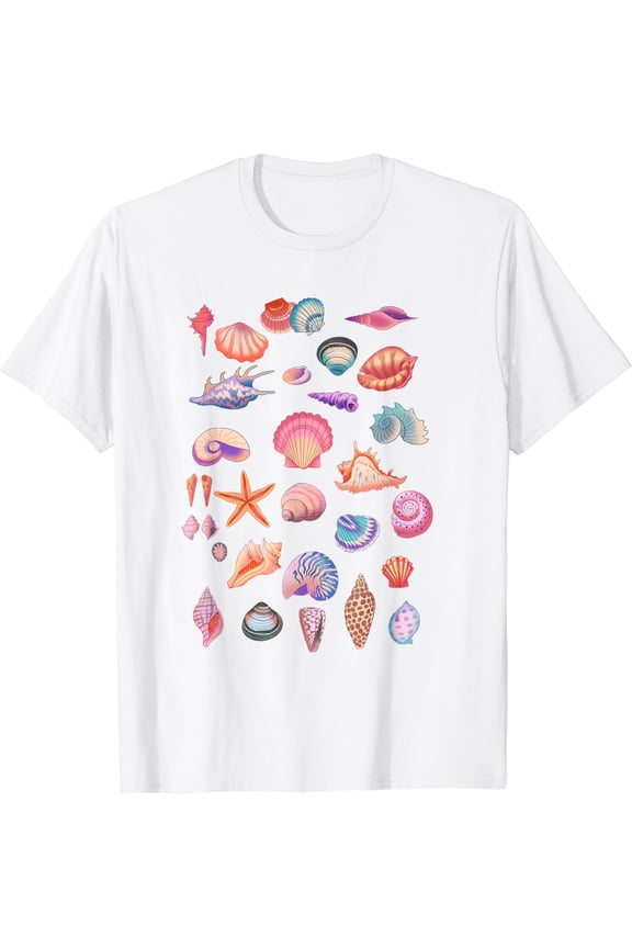Seashell Collector Shelling Beach Shell Conch Sea Shell T-Shirt