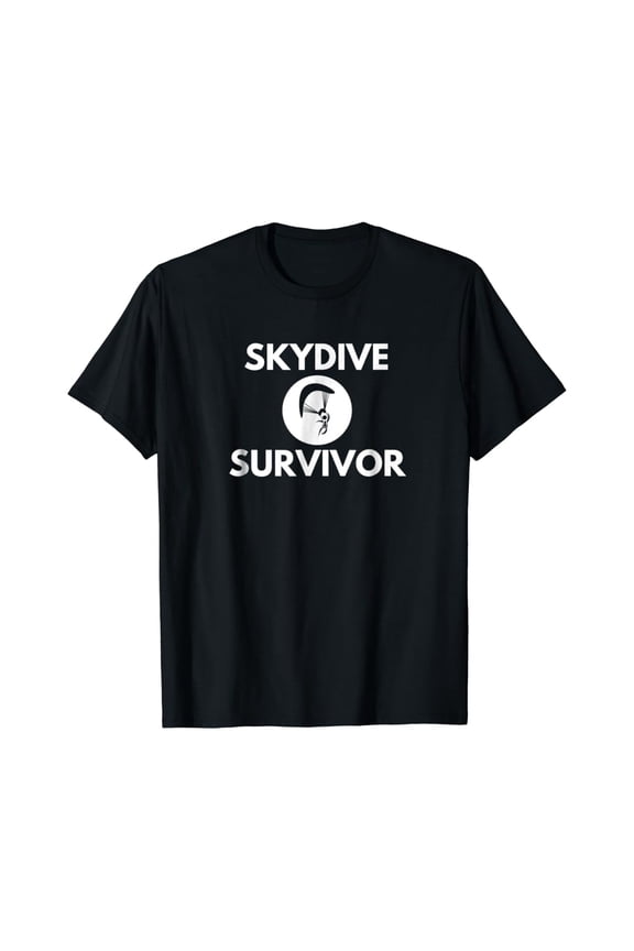 Skydive Survivor Skydiving T-Shirt All Size S-5XL