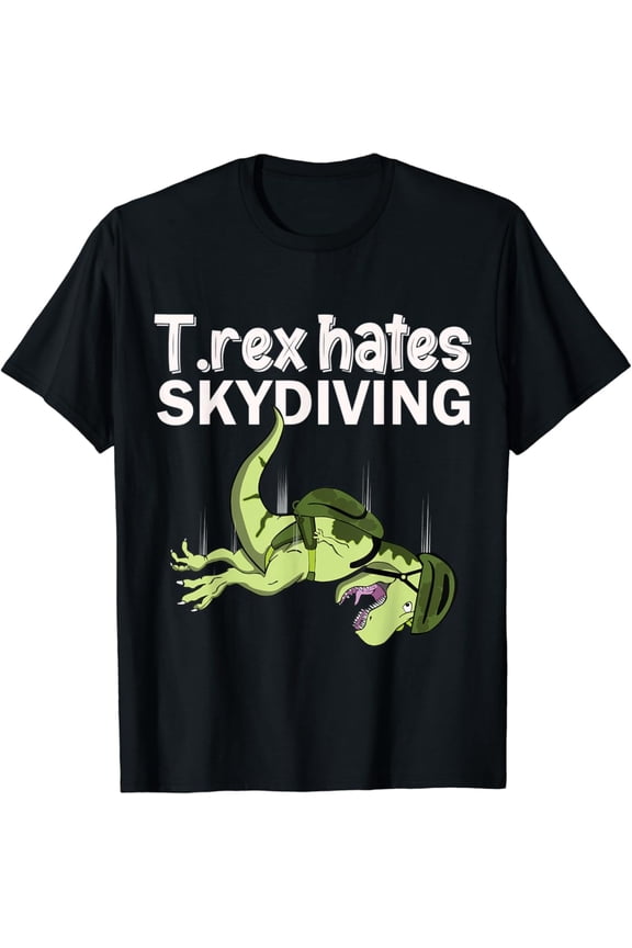 Skydiving Suits For Men Parachute Skydive Gear Gifts T Rex T-Shirt All Size S-5XL