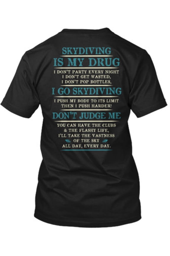 Skydiving T-Shirt Made in the USA All Size S-5XL