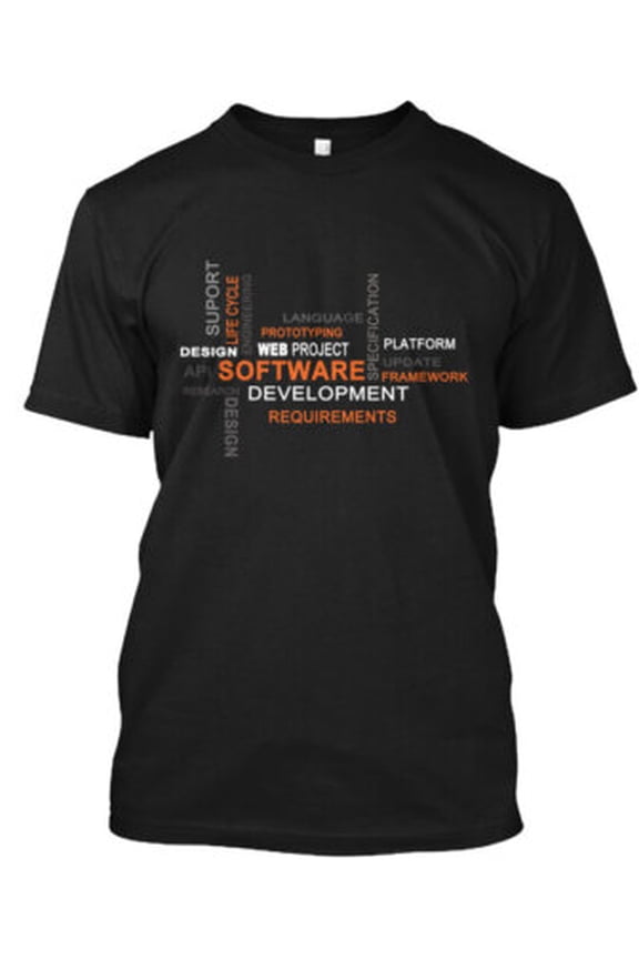 Software T-Shirt Made in the USA All Size S-5XL
