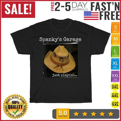 Simple Fit Spankys Garage Just Playin Vintage T Shirt Men Fashion 2023 Women T Shirt Short All Size S-5XL