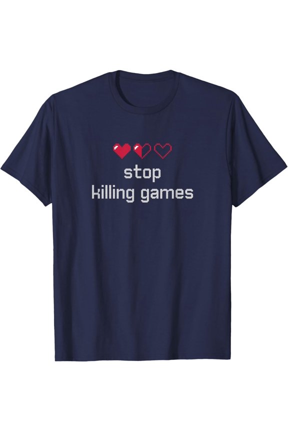 Stop Killing Games Gamer Controller Video Games Gaming T-Shirt All Size S-5Xl