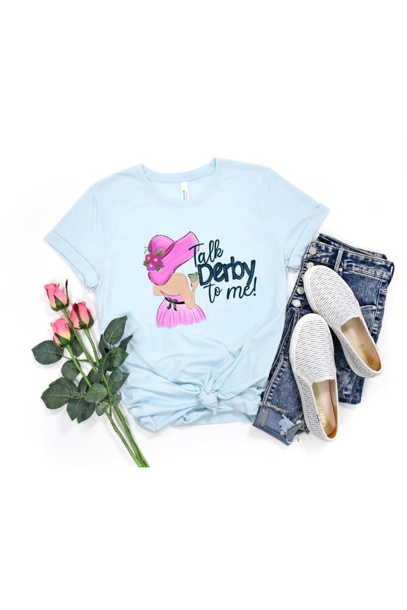 Talk Derby To Me, 2025 Kentucky Derby Shirt, Horse Race Shirt, Horse Lover Sweatshirt, Horse Racing Shirt, Race Weekend Shirt, Kentucky Tee