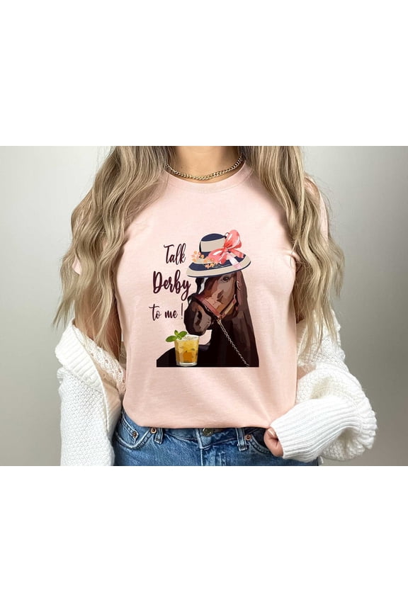 Talk Derby To Me, 2025 Kentucky Derby Shirt, Horse Race Shirt, Horse Shirt, Racing Horse Racing Shirt, Race Weekend Shirt, Kentucky Tee