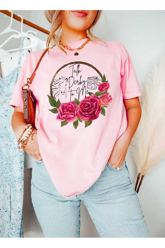 Talk Derby To Me Shirt, Derby Match , Kentucky Derby , Run For The Roses , Derby Sweater