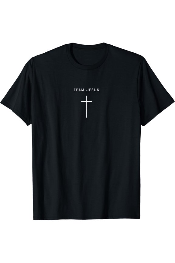 Team Christ Cross - Minimalist Christian Religious Christ T-Shirt
