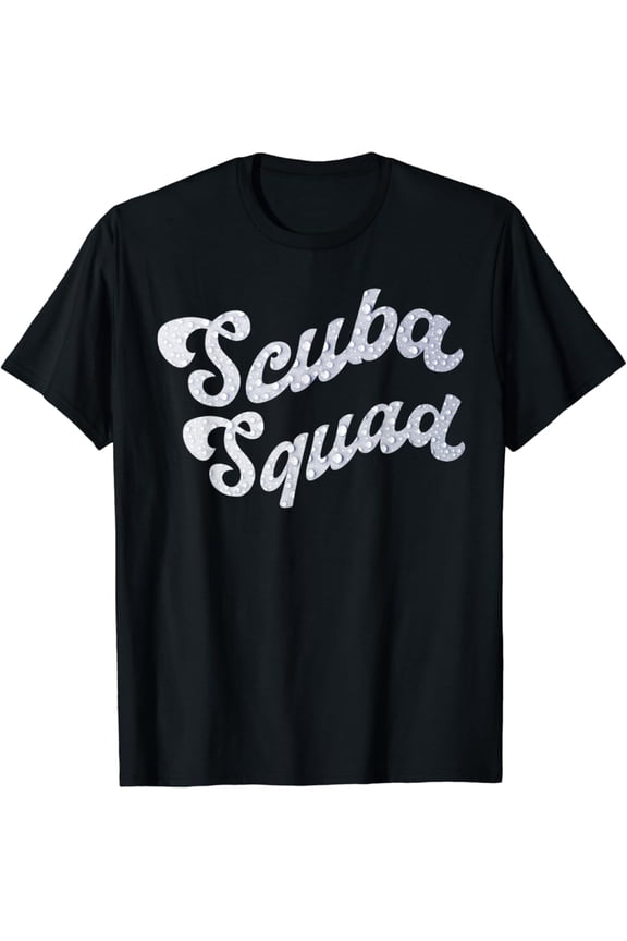 Team Scuba Squad Diving Ocean Dive School Instructor Crew T-Shirt All Size S-5XL