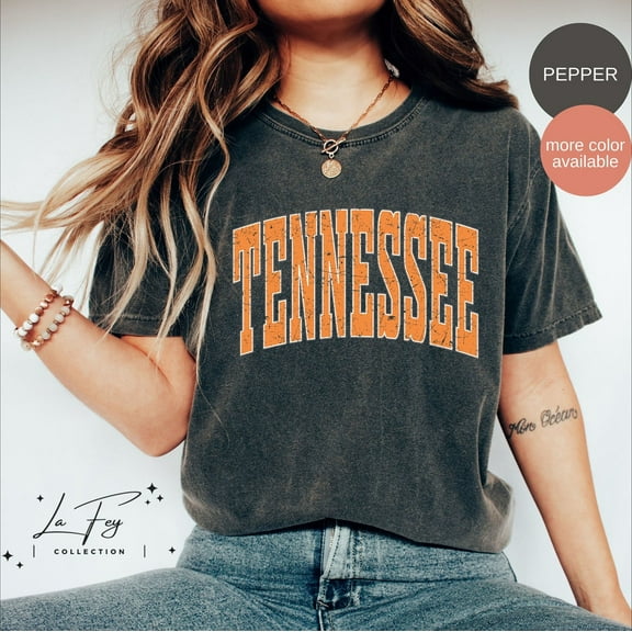 Simple Fit Tennessee T-Shirts, Vintage Tennessee Shirt, Tennessee Travel Gift, Tennessee Game Day, Retro Style Shirt All Size S-5XL