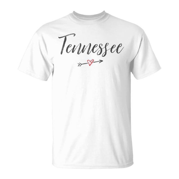 Simple Fit Tennessee Vintage I Love Heart Tn Gift For Womens Unisex T Shirt Gift For Him/Her