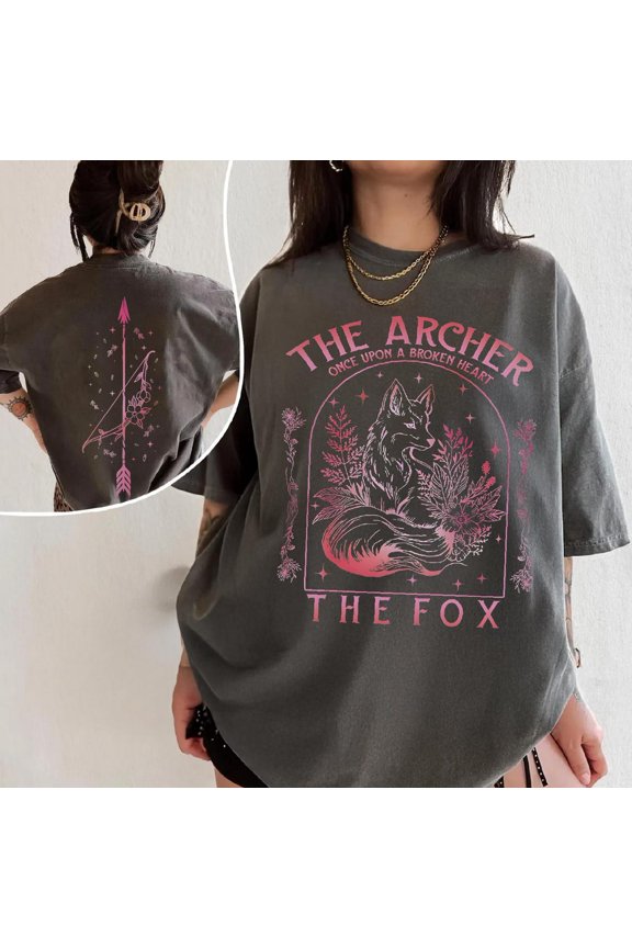 The Archer And The Fox Shirt, Once Upon A Broken Hear Shirt, Ballad Of The Archer And The Fox Tee, Fantasy Reader Shirt All Size S-5XL