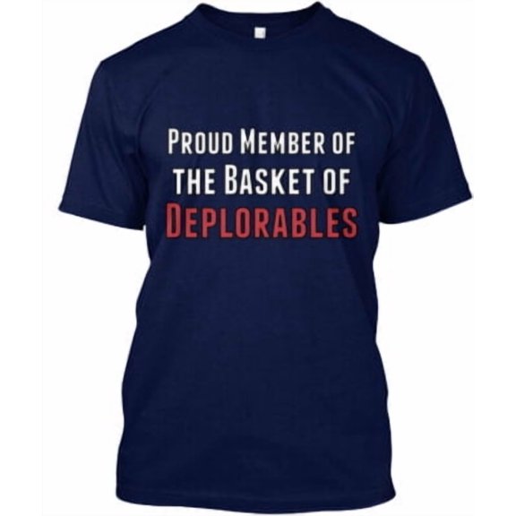 Simple Fit The Basket Of Deplorables T-Shirt Made in the USA All Size S-5XL